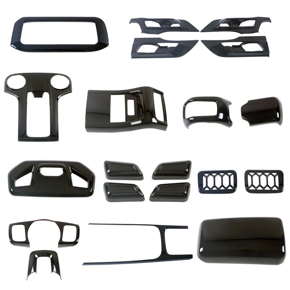 For GWM Tank 300 2024 2024 RHD LHD Black Armrest Reading Light Air Outlet Steering Wheel Gear Shift Cup Holder Handle Cover Trim