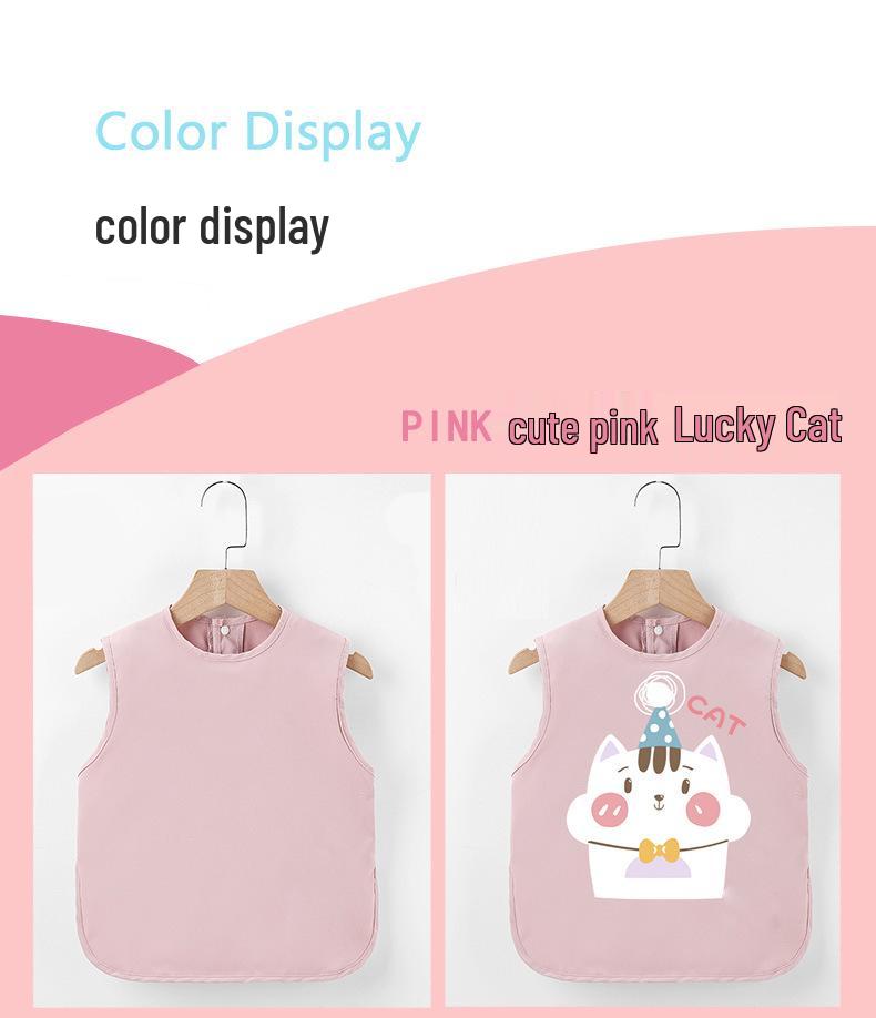Infant Sleeveless Waterproof Coverall Bib - Lightweight & Breathable for Summer
