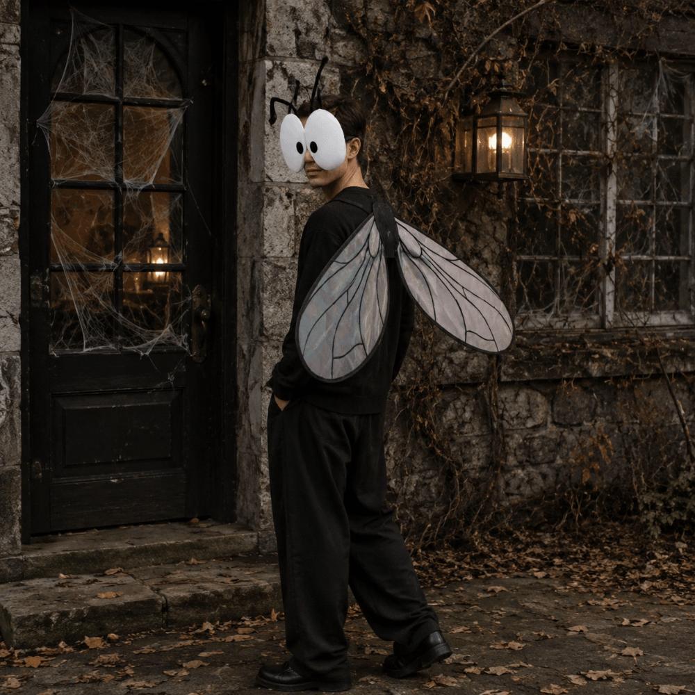 Insect Fly Wings Sparkle Costume Wings Creative Cosplay Fly Wings Christmas Gift