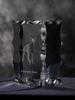 Manchester Terrier - Crystal with a Picture of a Dog, Glass Statuette with a Picture, Unique Frame with a Picture from Art-Dog Brand