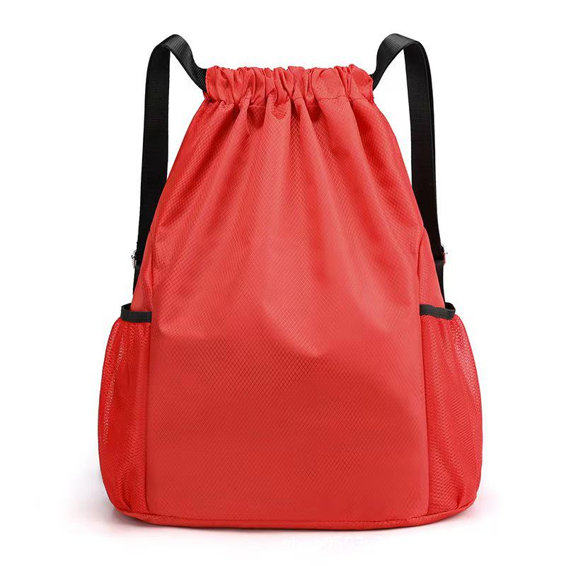 Water-Resistant Drawstring Backpack for Men & Women, Large Capacity Travel & Fitness Bag