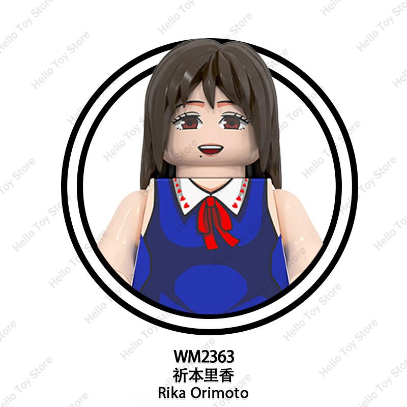 Jujutsu Kaisen Hot Anime Mini Acion Figures Satoru Gojo Model Classic Cartoon Building Blocks Itadori Yuji Dolls Bricks Toy Gift