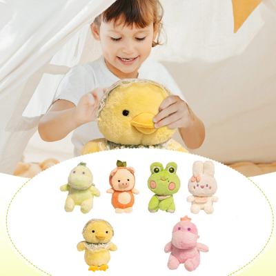 Niedliche Plüschpuppe, Spielzeug, Geschenk, Cartoon-Stil, Stoffpuppe für Kinder
