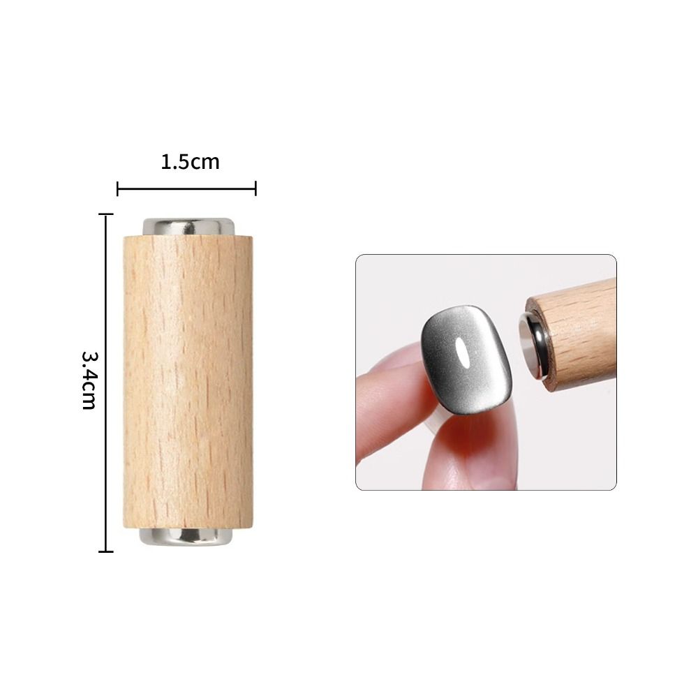 Iron Cat Eye Magnet for Nails Rabbit Shaped Guide Nail Magnet Line  for Nail Art Accessories