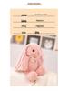 Adorable Lop-eared Rabbit Plush Toy Doll - Cartoon Comfort Pillow for Kids