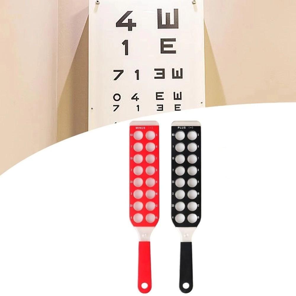 Comfortable Handle Ophthalmic Retinoscopy Lens  Diopter of Spectacles Examination