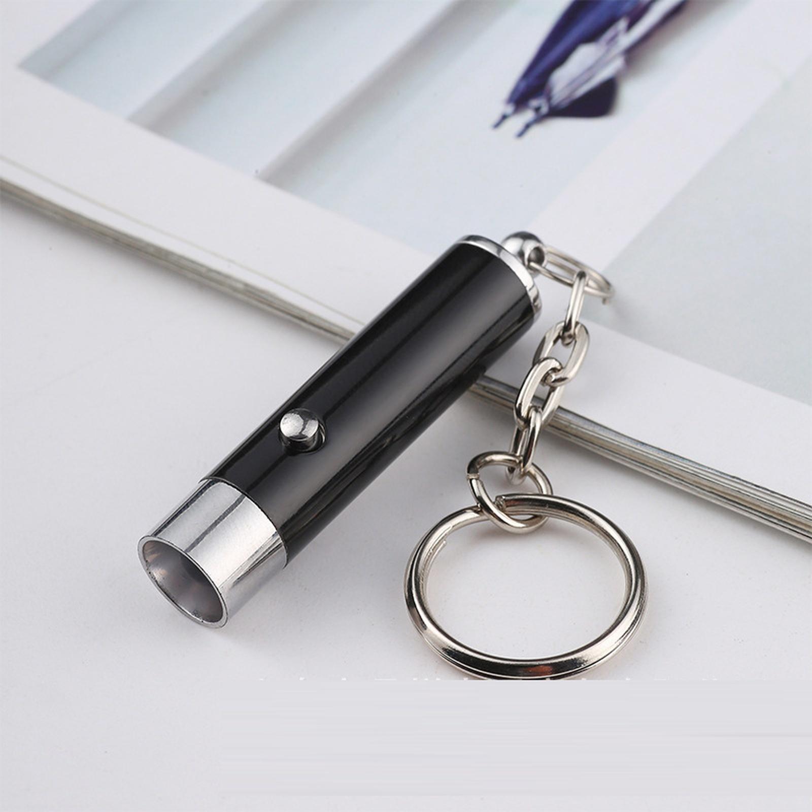 

Toy Red Pointer Dog Interactive Training Tools LED Torch Light With Keychain one size чёрный
