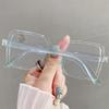 Fashion Oversized Square Glasses Men Women Anti Blue Light Glasses Large Frame Myopia Glasses Computer Glasses Optical Spectacle