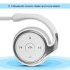 Portable Neckband  5.0 H hones Sports Wireless Hdset With Microphone Black