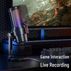 M8 RGB Esports Gaming Microphone – USB Condenser Mic for Live Streaming and Recording
