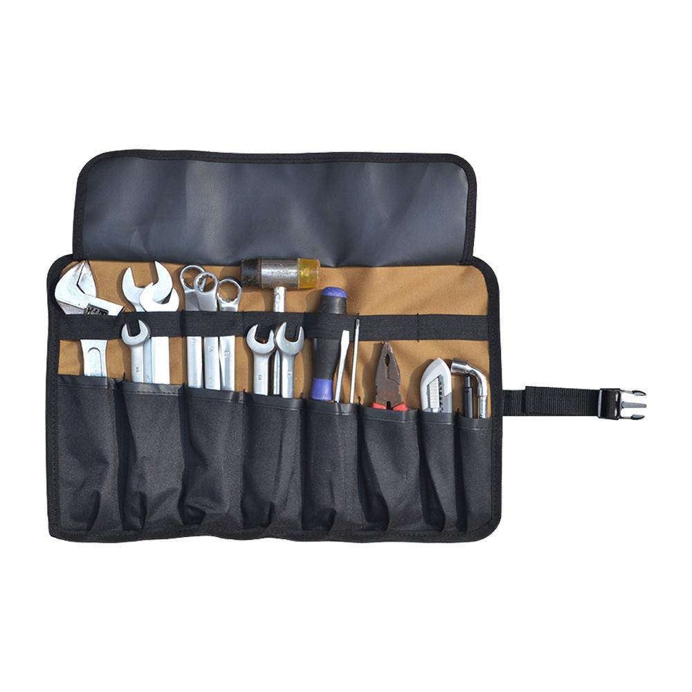 Tool Bags Oxford Storage Portable Toolkit Folding Reel Rolling Electricians Organizer Multi-purpose Car Repair Tool Kit Bags
