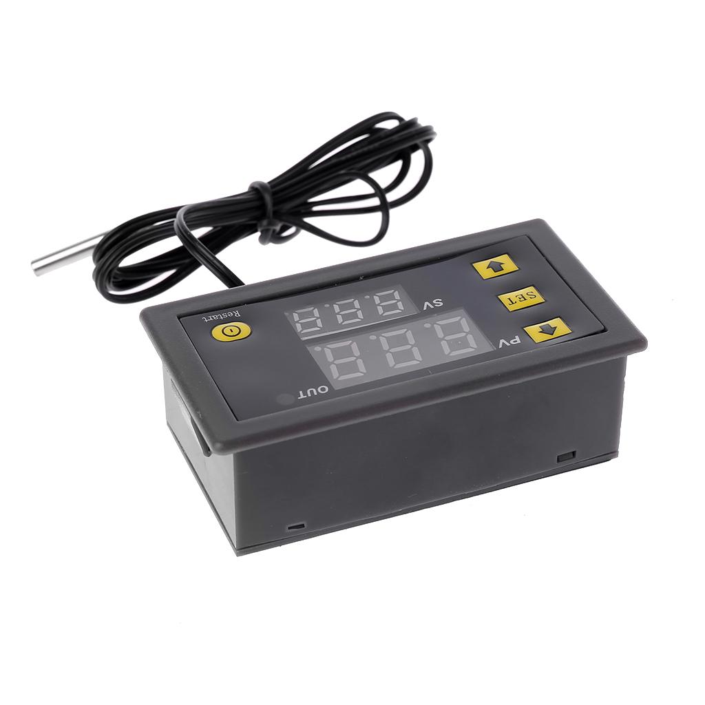 W3230 Digital Thermostat Temperature Control for Smart Sensor Waterproof NTC Sensor AC110-220V 20A for Industrial Equipm