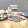 Garlic Slicer, Press Garlic Cutter, Super Thin Fast Slicer, Rust Proof, Dishwasher Safe, Easy Clean To Disassemble