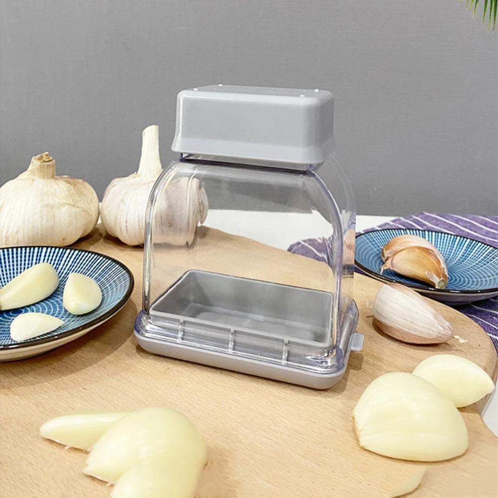 Garlic Slicer, Press Garlic Cutter, Super Thin Fast Slicer, Rust Proof, Dishwasher Safe, Easy Clean To Disassemble