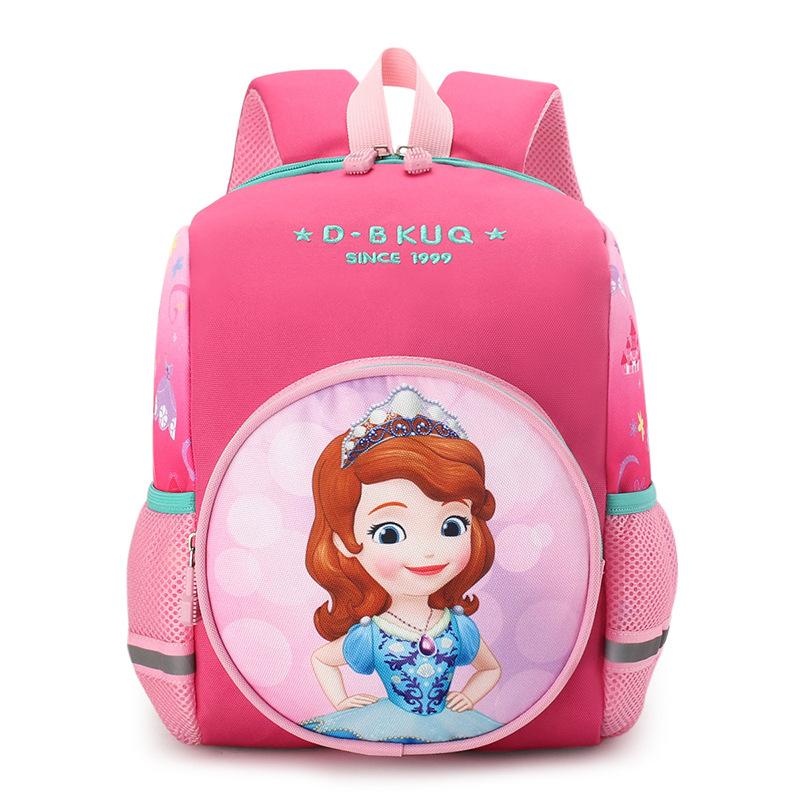 Schoolbag Kindergarten School Bag Boy Cartoon Cute Dinosaur Student Baby Small Middle School 1-1-1 Year Old Girl Children Backpack