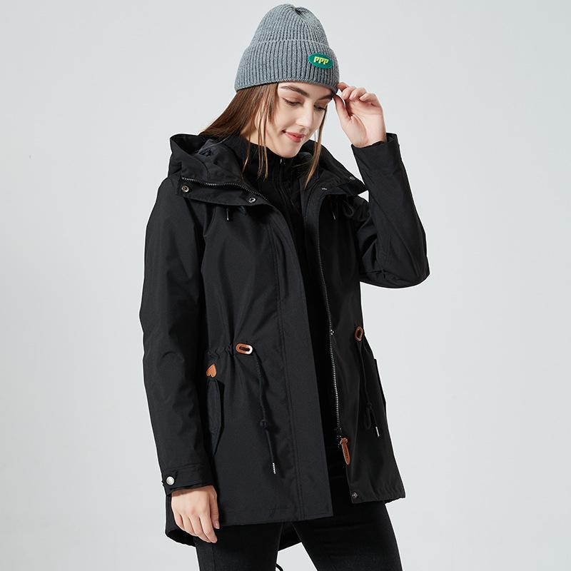 Women's 2023 Trendy Three-in-One Fleece Windbreaker for Tibet