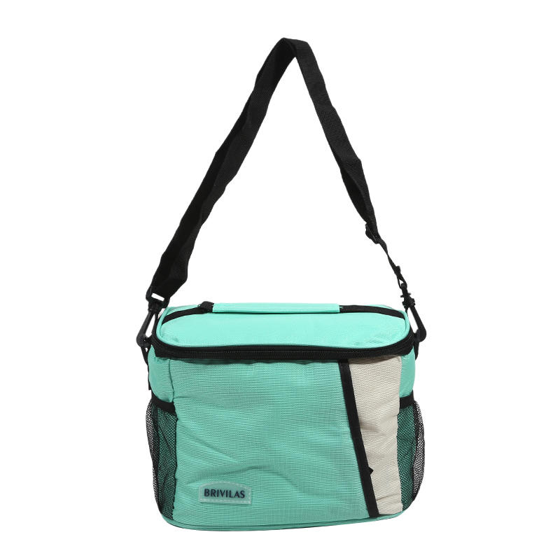 Large Capacity Camping Picnic Bag Waterproof Lunch Box Bag Simple Square Outdoor Portable Crossbody Insulation Bag