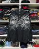 Y2K skeleton zip hoodie 90s retro pattern print zip top tap sweatshirt