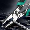 9Inch MultiFunctional Diagonal Pliers Ergonomic Needle Nose Plier for Wire Stripping Crimping Holding in Electrical Work