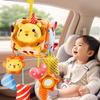 Multiuse Baby Stroller Accessory Wind Chime Crib Mobile Hanging Rattle Toy Cartoon Sensory Developmental Toy For Infant
