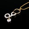 Rose  Medical Stethoscope Heart Pendant Necklace Medical Necklace Medical Student Doctors Nurse Gi
