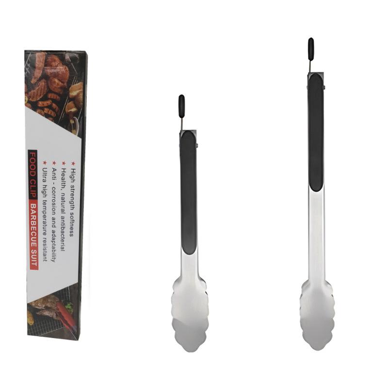 

Зажим для еды и хлеба из нержавеющей стали для барбекю и кемпинга