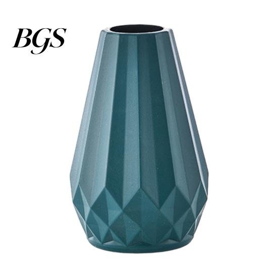 Modern Vase Flower Geometric Design Holder Smooth Surface Floral Stylish Nordic for Table Home Decoration