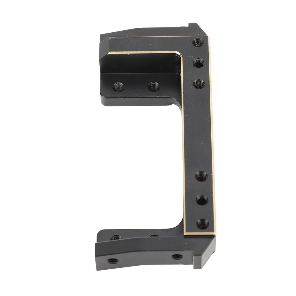 RC Front Bumper Mount Brass Front Bumper Servo Mounting Bracket Stand for SCX10 II RC Crawler Cars B