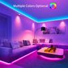 5 metrů vodotěsných LED světelných řetězů s 300 barevnými 5050 RGB LED a Bluetooth ovladačem