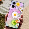 For Motorola Moto G24 Power Case Cool Painted Silicone TPU Soft Cover for Moto G24 G 24 Cases Black Protective Phone Shells
