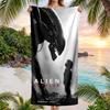 Alien Fashion Beach Towel: Ideal for Summer Adventures Soft, Absorbent and Quick Drying Suitable for Swimming and Bathing