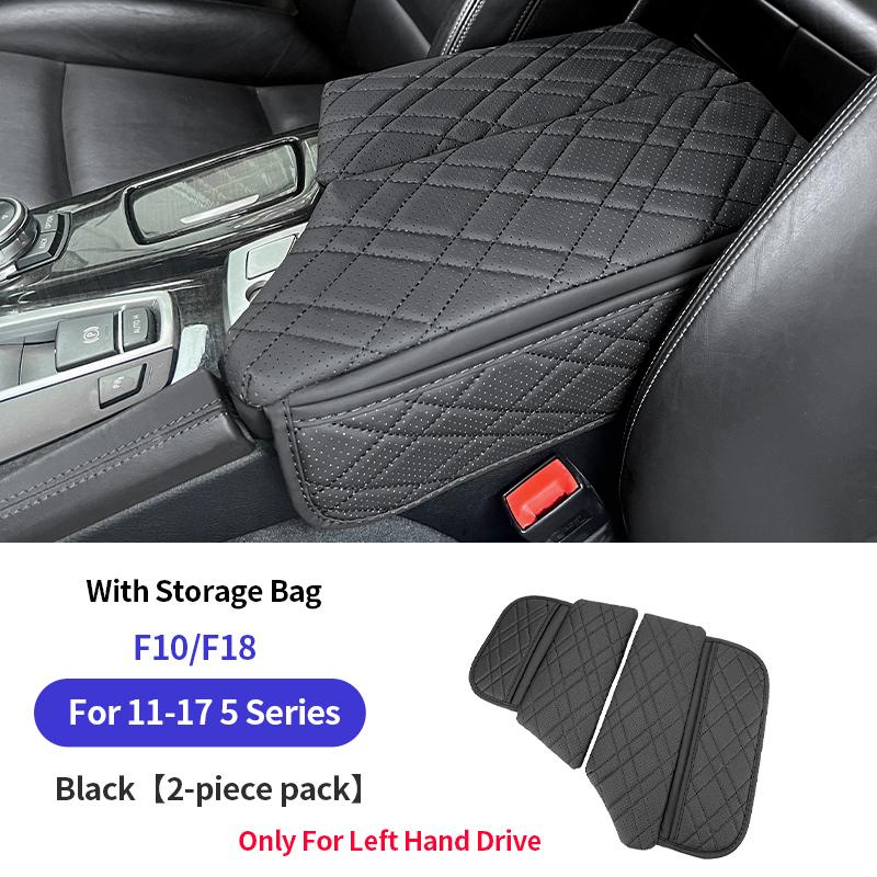 For BMW G30 G32 6GT F10 G05 G06 G07 G11 G12 X5 G05 X6 G06 X7 G07 Car Center Console Armrest Protector Cover Pad With Storage Bag