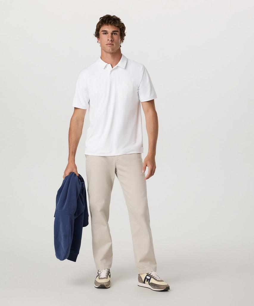 VUORI [Men'S] Short Sleeve Ponto Performance Polo_White_Vr16121030