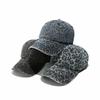 Casquettes de Baseball Léopard Femmes Lavées Vintage Street Printemps Automne Chapeaux Snapback Pour Femmes Hommes Casquette Papa Visière Pare-soleil Féminine