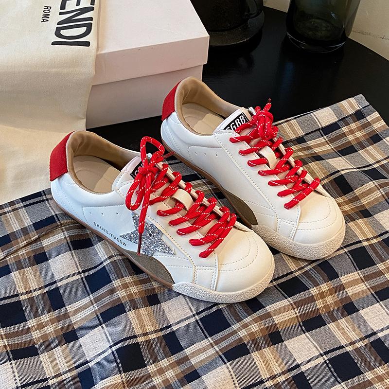 2026 Gorący hit i modne buty codzienne Wszechstronne wygodne buty na płaskiej podeszwie Damskie oddychające trampki