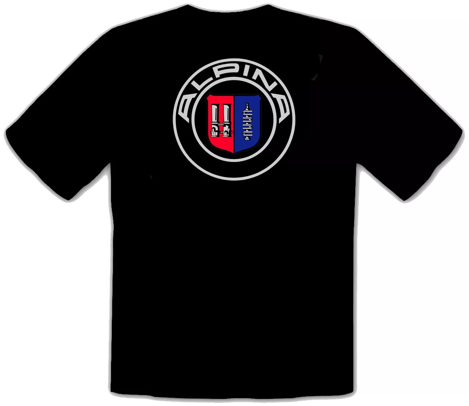 

ALPINA LOGO CAR Black T-shirt -531- 3XL