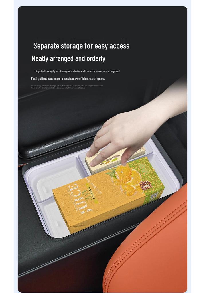 Fits 26 Models: Lynk & Co 08 Refrigerator Armrest & Center Console Storage Box Accessories.