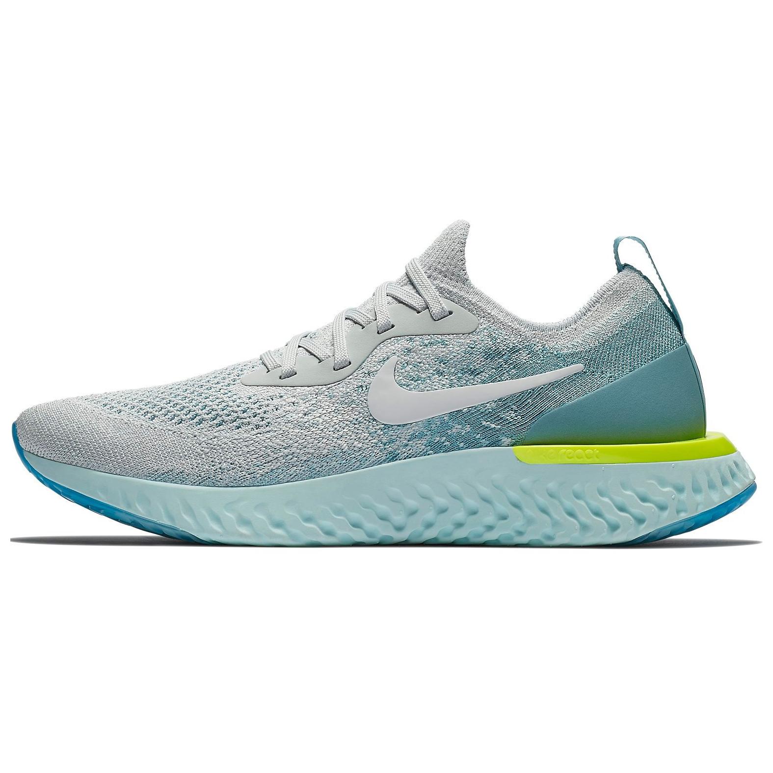 

New Nike Epic React Flyknit Volt Glow Women s AQ0070-008 36.5