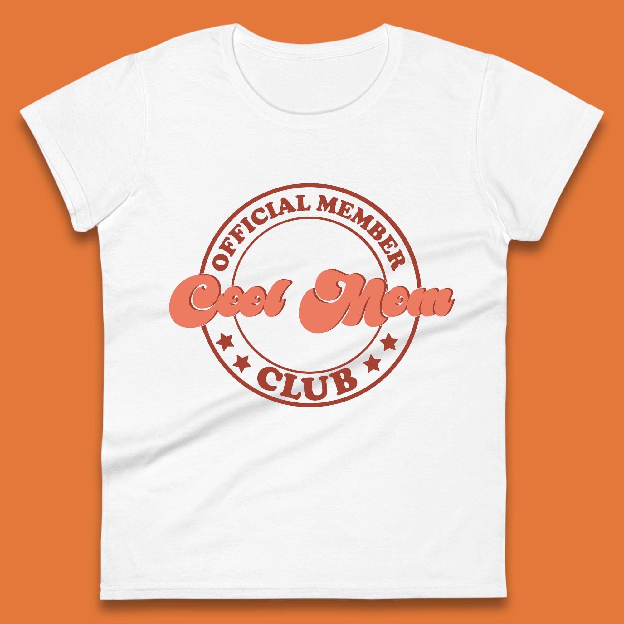 Cool Mom Club Womens T-Shirt Mens Tops Tees Unisex L
