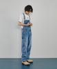 Modenaleudeo Classic Overall Denim Pants (Medium Blue)