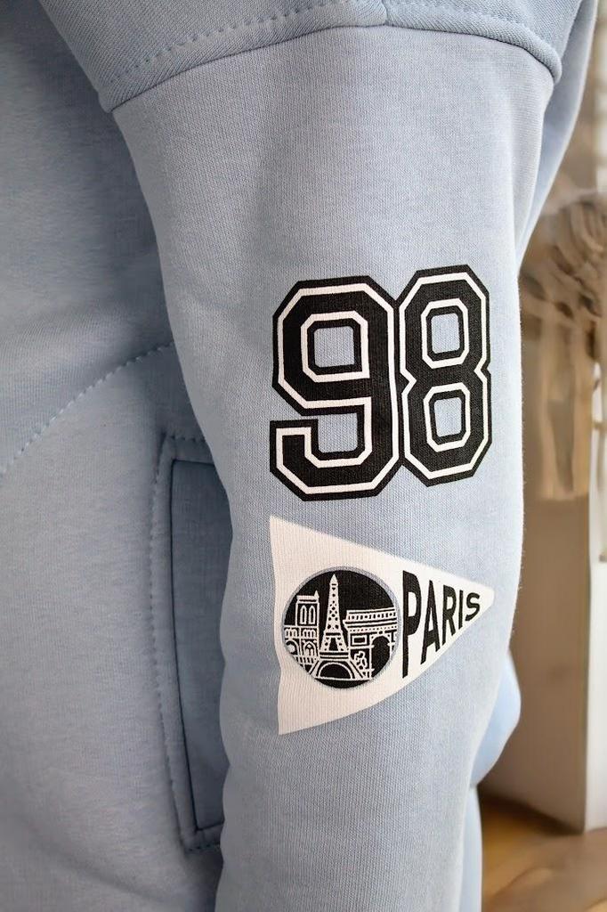 Boys’ Fleece Set – Printed Bomber Jacket & Elastic Joggers with Drawstring, Winter , 6442-025-33 HC