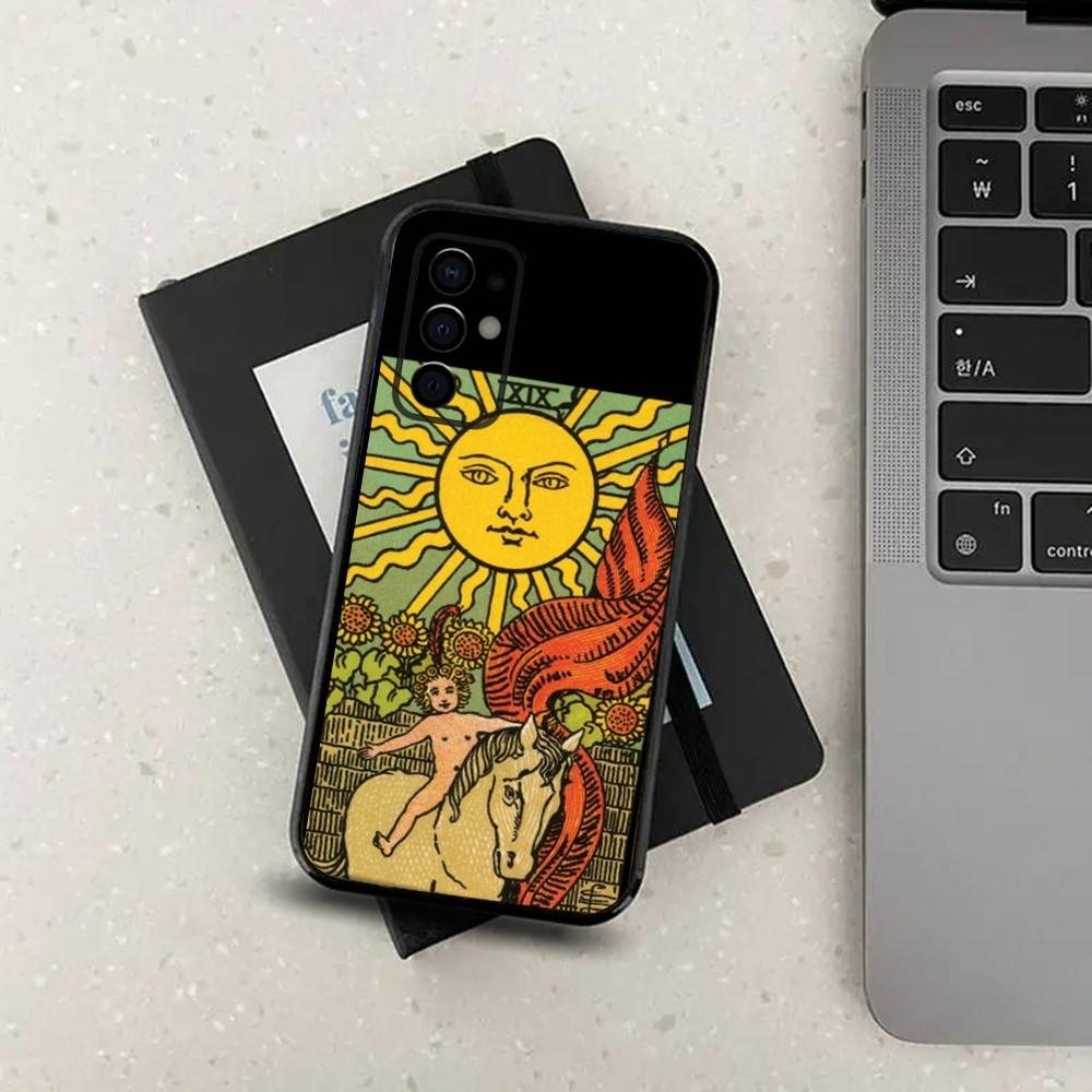 Egypt M-Mysterious Tarot Phone Case For Samsung S24,S21,S22,S23,S30,Ultra,S20,Plus,Fe,Lite,Note,10,9,5G Black Soft Cover