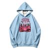 Cepli Unisex Baskılı Uzun Kollu Günlük Kapüşonlu Sweatshirt (Erkek ve Kadınlar İçin)