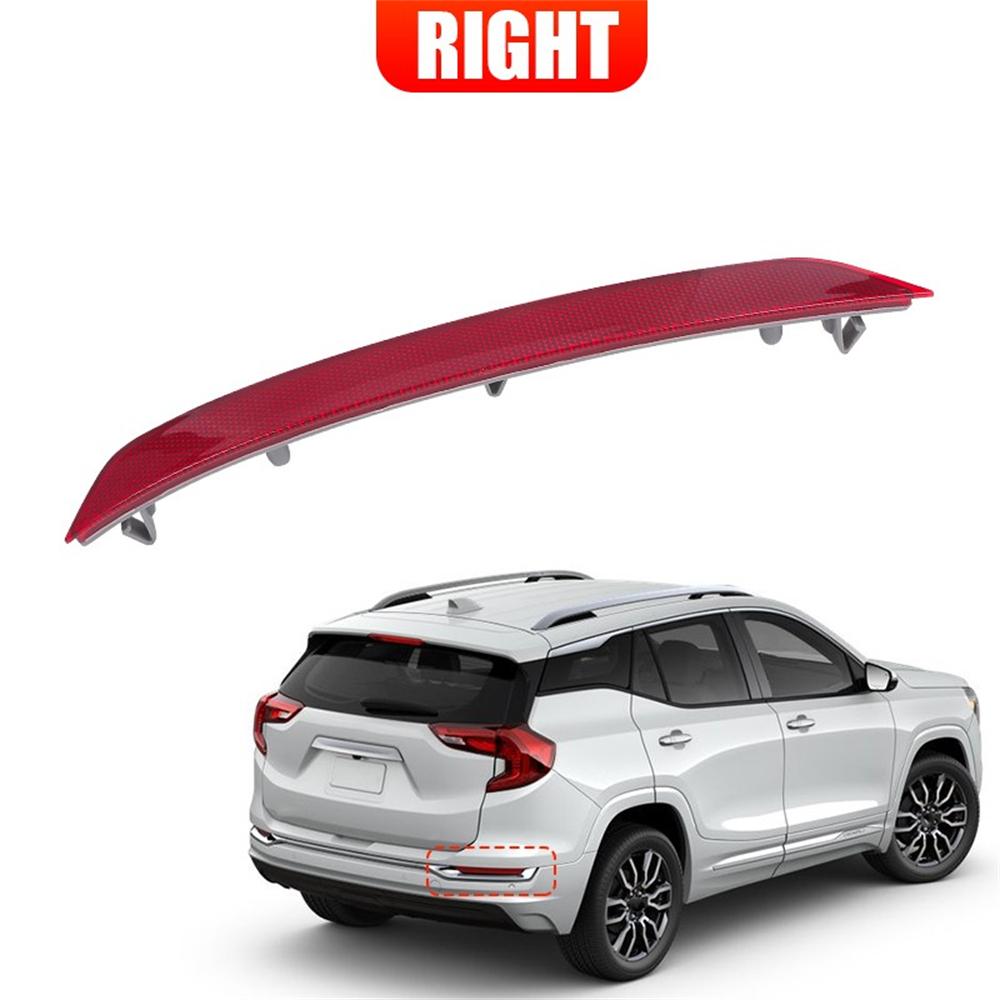 Bumper Reflector Lamp - For GMC Terrain 2018-2024 - Red Rear RH Side PN: 84225883