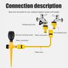 360 degrees  Rotating Auto Irrigation System Garden Lawn Sprinkler Grass Water Sprinkler System Garden Hose Sprinkler