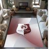 Stade Rennais FC Soccer Football Pattern Soft Area Rug Non Slip Indoor Floor Carpet Sports Decor Mat for Bedroom