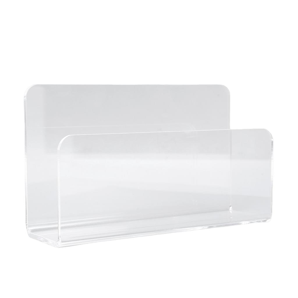 Acrylic Mail Holder Self Standing Multifunctional Envelope Mail Sorter Letter   Stand for