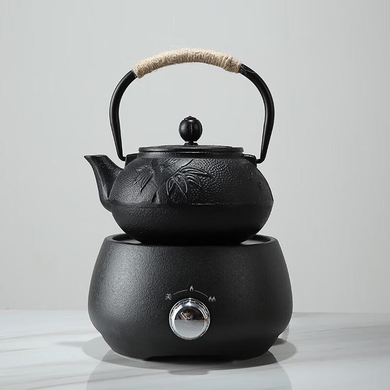 Gomee Electric Ceramic Stove Tea Set with Iron Kettle