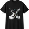 Snowboard Retro Mens Womens T-Shirt Motoring Unisex Novelty Gift Tee Funny