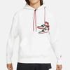Jordan Sweatshirts Men's White Hooded Non Detachable Moderate CT3458-100